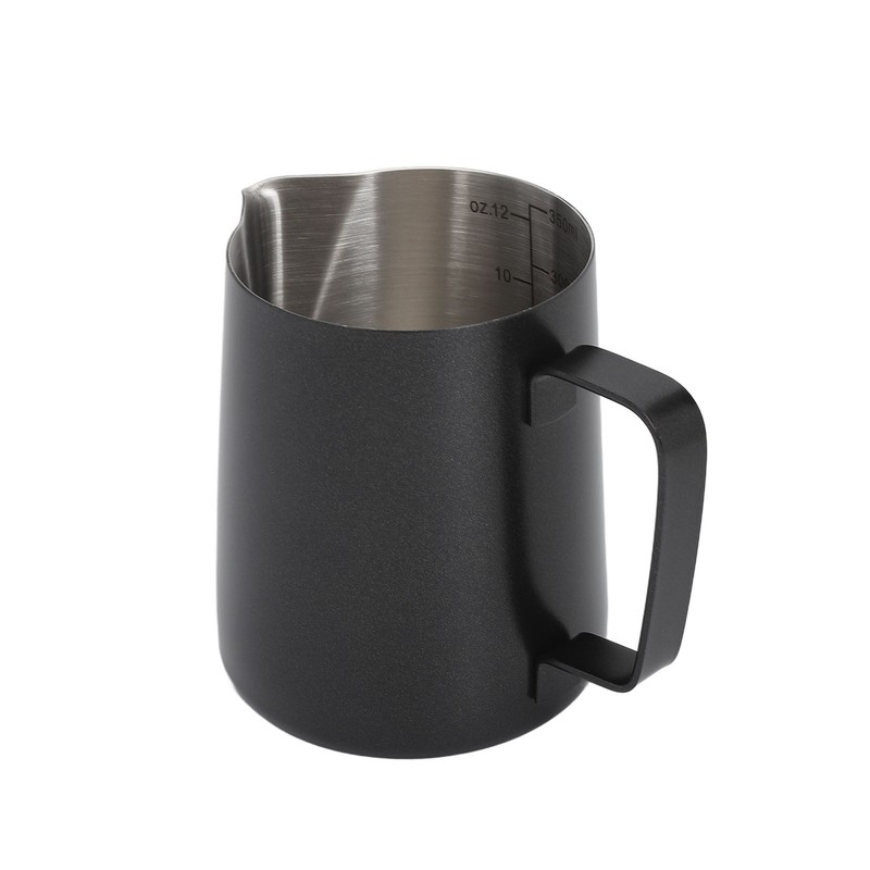 Pull Flower Cup Stainless Steel Art Froth Cup Pointed Mouth