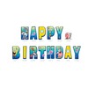 SpongeBob Happy Birthday Yard Signs with Metal Stakes, 16" Letters