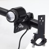Biqing 2PCS Motorcycle Tube Clamp Mounting Bracket, Motorcycle Headlight Fog