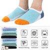 COOPLUS No Show Socks Men 8 Pairs Cotton Low Cut