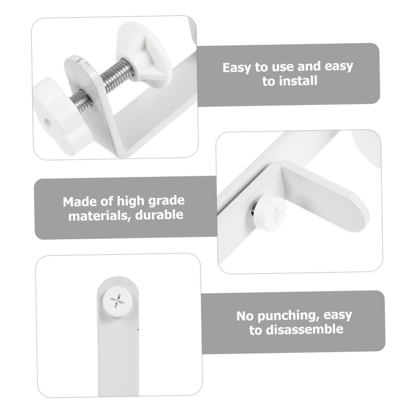 STOBAZA Board Fixing Stands Racks for Organizing Desktop Accessories Hole