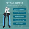 ningzhi Dog Nails Clippers for Large, Medium and Small Breed