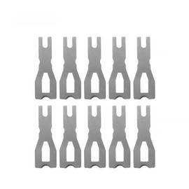 Vinyl Flooring Welding Cutting Blades Tool Floor Carpet Trimming Skiving Tool Stainless Steel Welding Skiving Kit Ergonomic Designed For Cleaning Hardware Tools skive PVC floors 10 Blades (A3)