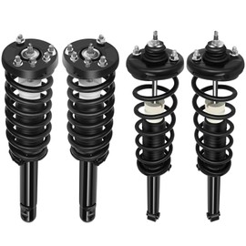SCITOO Complete Strut Shock Coil Spring Assembly Kit Fit for 2004-2008 for Acura TSX (Front and Rear Pair)