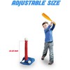 ToyVelt T-Ball Set for Toddlers, Kids, Baseball Tee Game Includes