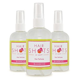 Hair Shots Heat Activated Hair Fragrance Bamboo Three Pack 3 Items: Bamboo