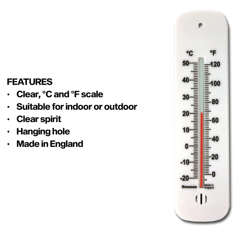 Accurate Room Thermometer 150mm For Use As Room Temperature Thermometer