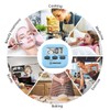Kitchen Timer, WECKEW 2 Pack Digital Kitchen Timer Magnetic Countdown
