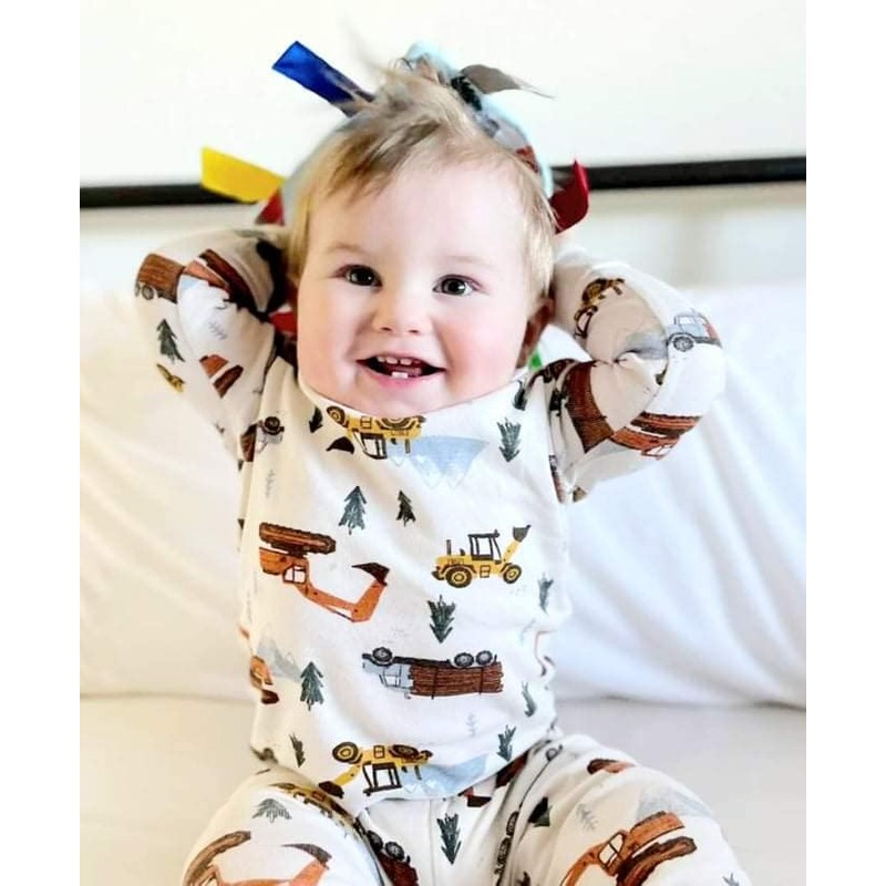 Baby Jack & Co 8x8” Learning Lovey Tag Toys for