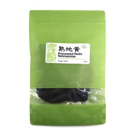 New Packaging Processed Radix Rehmanniae Shu Di Huang 熟地黄 8 oz