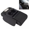 Unbranded Car Armrest Cushion 5-in-1 Center Console Cover with Cup