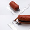 IJUN Nume Leather Key Case, Genuine Leather with Key Ring,