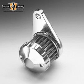 Custom Chrome No-Return Crankcase Breather Kit Fits For Harley Sportster & Big Twin 1975-Up