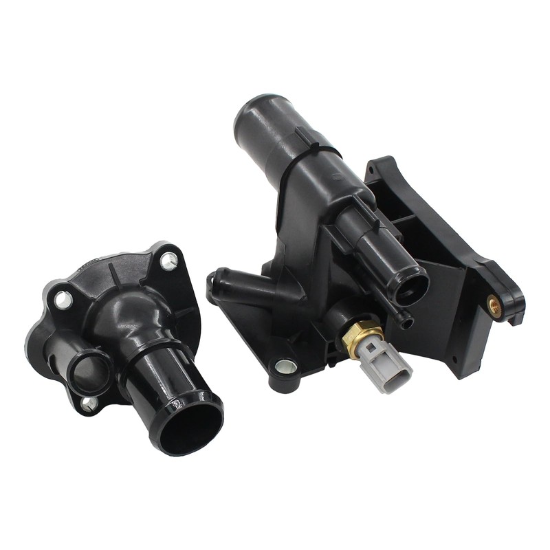 DooFig Thermostat Housing and Engine Coolant Water Outlet w/Sensor Set