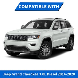 RARAYC Fuel Filter Kit with Oil/Air/Cabin/Filter Kit Compatible with Grand Cherokee 3.0L Diesel 2014-2020 Replaces 04726067AA 68229402AA 04861688AA 68079487AA