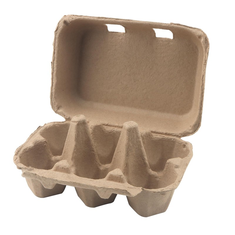 LEXININ 30 PCS Paper Egg Cartons, Pulp Cardboard Egg Boxes