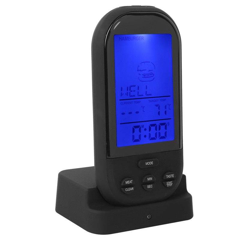 Wireless Meat Thermometer Digital Grill Thermometer for Household Oven Cooking