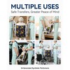 Patient Lift Transfer Belt with Sliding Pad, Stair Lift Aid
