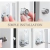 KOKOBASE 2-Pack Zinc Alloy Cam Lock Set - Secure Drawer