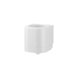 Richell 110056 Hover Seal Hook Facial Cleanser Dispenser, White, 1 Piece, Storage, Small, Mini, Facial Cleansing, Floatable, Fashionable, Plastic, Made in Japan, Compatible Tube Insertion Diameter: