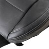 NLQR Front Driver Bottom Seat Cover Replacement Perforated Microfiber Leather