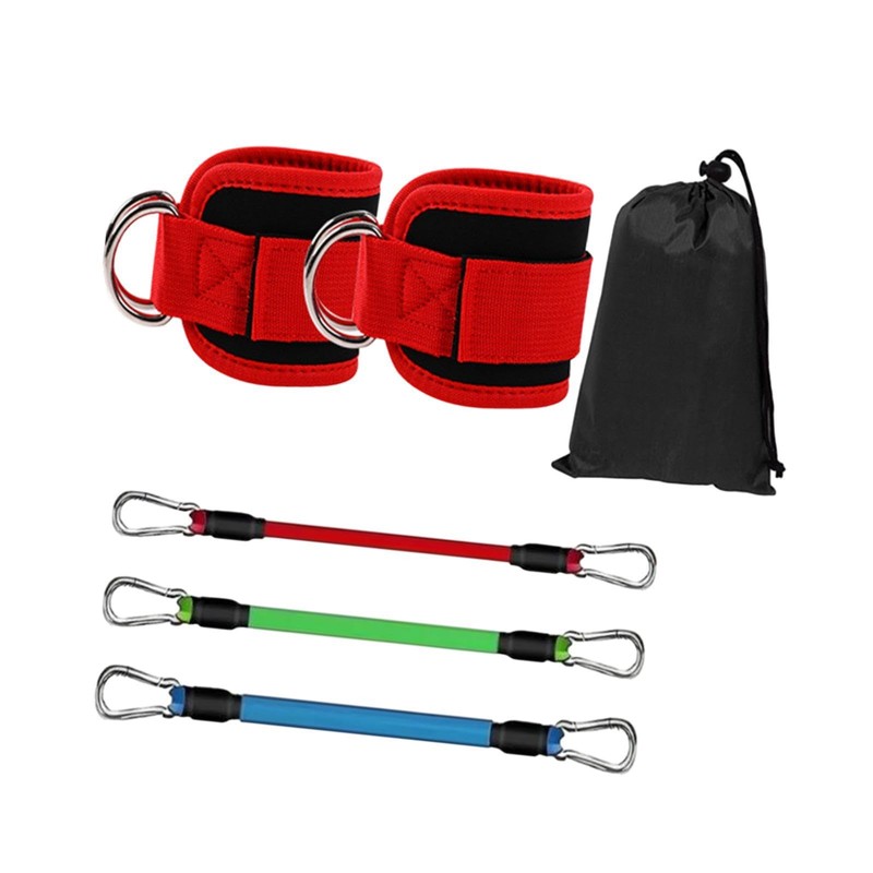 Dickly 3 Pieces Ankle Resistance Bands Set Ankle Bands Workout