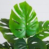 Nearly Natural 20-Inch Artificial Swiss Monstera Plant - Tropical Charm,