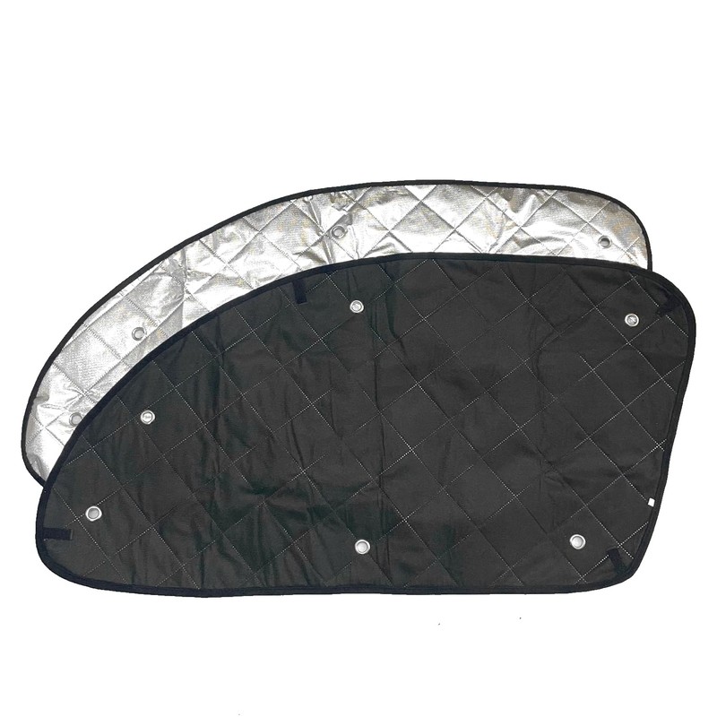 CGP TN-0212 Blackout Thermal Sun Shade, Set of 2 Front