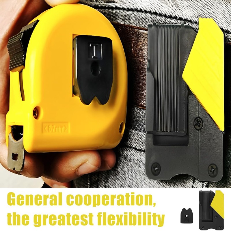 UEAVOID 2 Pack Quick-Lock Tape Holder Universal Tape Measure Holder