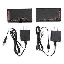 HD Multimedia Interface Extender By Single Cat 6/7‑5688 DC 5V Port Full HD 1080p 60Hz 3D HD Video Extender AC 100‑240V US Plug