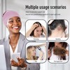 Castor Oil Pack Wrap for Head,Elastic and Reusable Head mask