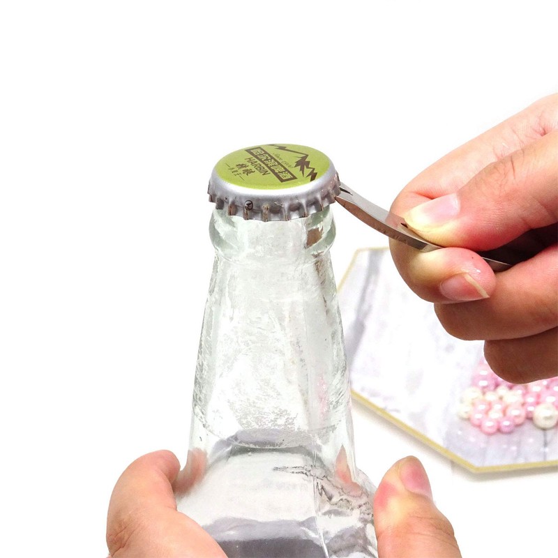 Honbay 2PCS Stainless Steel Mini Multi-function Pocket Pry Bars Crowbars