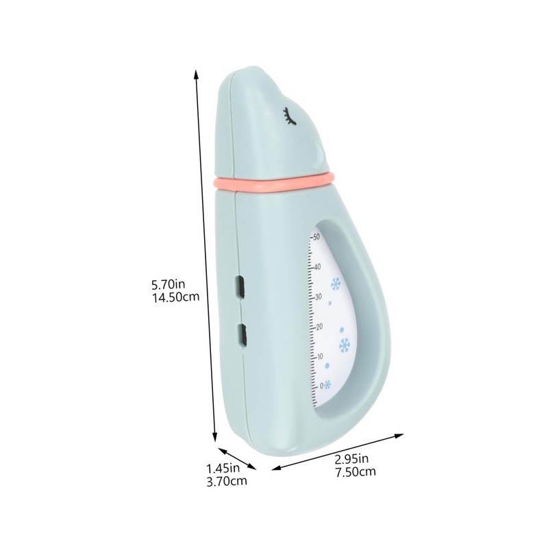 BIUDECO 2pcs Water Thermometers Cute Cartoon Design for Bathing Temperature