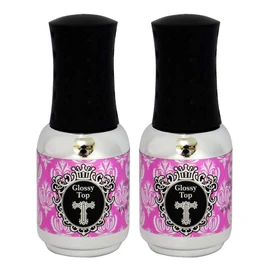 Nail Recipe Gel Nail Gel Non-Wipe Top Gel Base Gel Soak Off Self Nail (5ml Top 2)