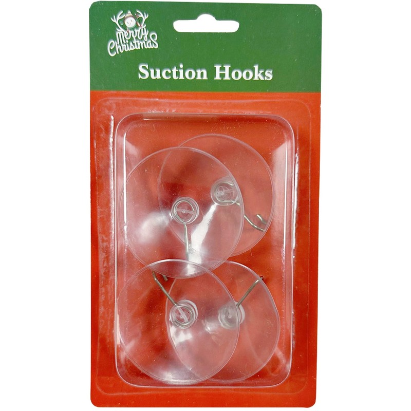 SHATCHI 12Pcs Heavy Duty Suction Hooks – 53mm, Multi-Purpose Reusable