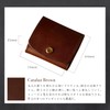 Am De Mas CP-045 Men's Compact Coin Case, Genuine Leather,