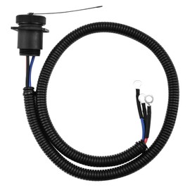 Tractor Aux Aftermarket Power Outlet Compatible with John Deere Case IH Ford CAT, JD RE51091 Mates to JD RE37651