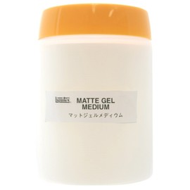 LIQUITEX Acrylic Paint Matte Gel Medium 16.9 fl oz (500 ml)