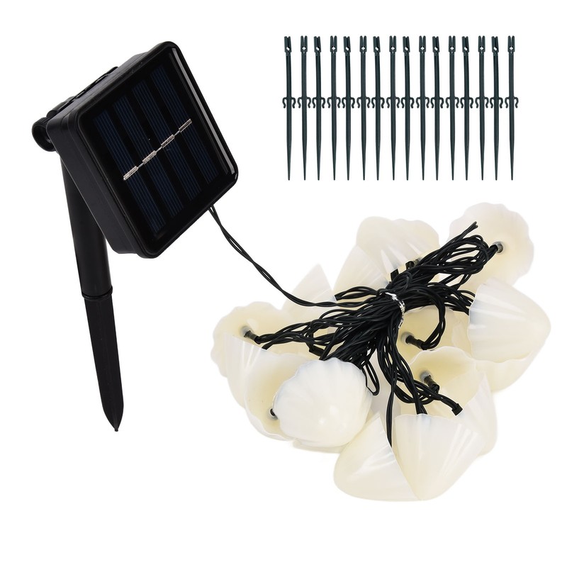 Solar Light String Waterproof Outdoor Garden Landscape Light 20LEDs 8