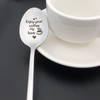 Cenrren Enjoy Your Coffee My Love Spoon Gift for Women