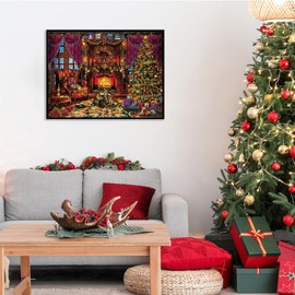 Advent Calendar 2024 Puzzle for Children and Adults, 24 Boxes - 1008 Pieces Puzzles, The Birth of Christ, Home Decoration, Christmas Gifts for Adults, Children (C)