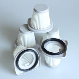 6pcs Filtro HEPA para Aspiradora Koblenz y Merlin Repuesto, Reemplazo Colador de Polvo Lavable y Reutilizable Accesorio para Limpieza del Hogar, Filtración del Aire, Fácil Instalación