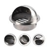 Lüftungsgitter aus Edelstahl, 150 mm, rund, Lüftungsabdeckung, Grillsieb, Abluftventilator, Lüftungsabdeckungen