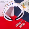 YAHPERN Headbands for Women - 4th of July Hair Accessories,