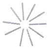 Gasea 10Pcs 1/8" Shank 3.175 x 22mm Carbide Flat Nose