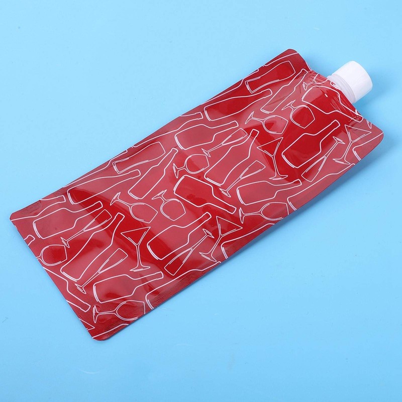 Hiking Hydration Bladder Bag, Red Water Bladder Bag Portable with