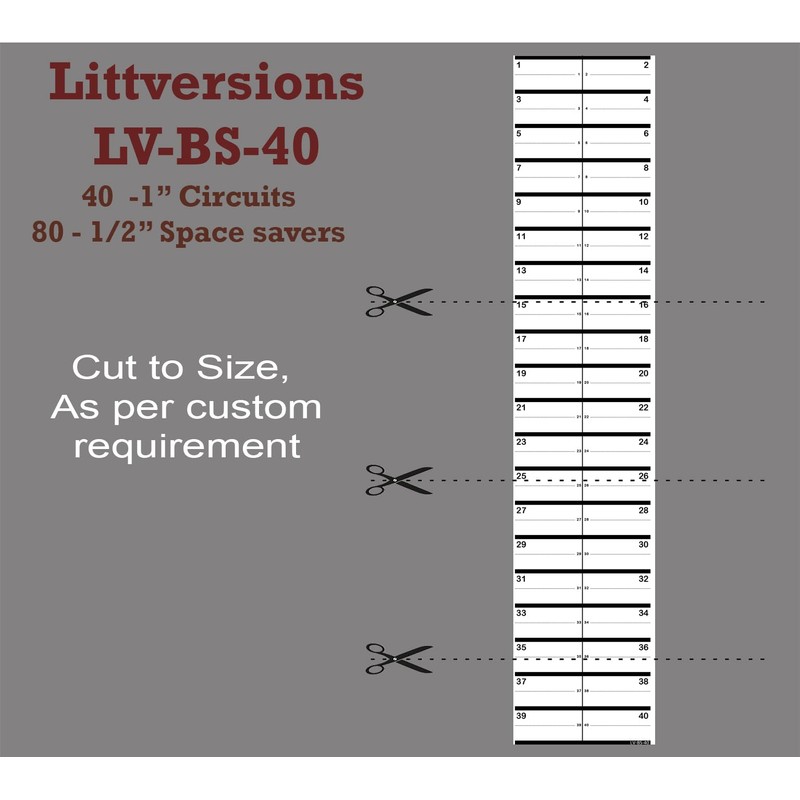 LV Fuse Box Circuit Breaker Panel Directory Labels/Decals/Stickers for All