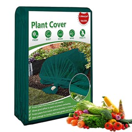 Frostschutzdecken Für Pflanzen Im Freien | Winter Frostschutzdecke,Wiederverwendbarer Pflanzenschutz Für Sämlinge Gewächshaus Garten Balkon