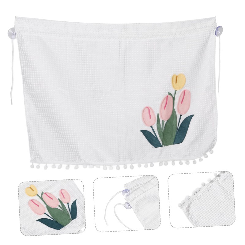 Mobestech 2pcs Car Side Window Curtain Cartoon Auto Shade for