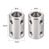 sourcing map 8mm to 8mm Bore Rigid Coupling Bolt L22XD14